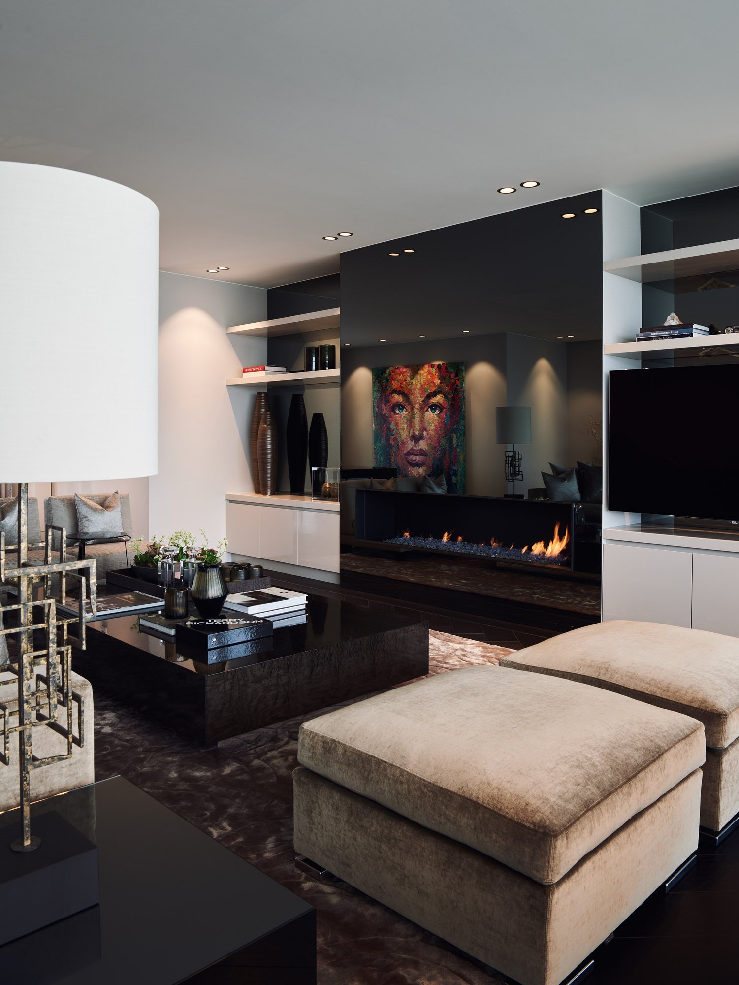 interior design living room beige
