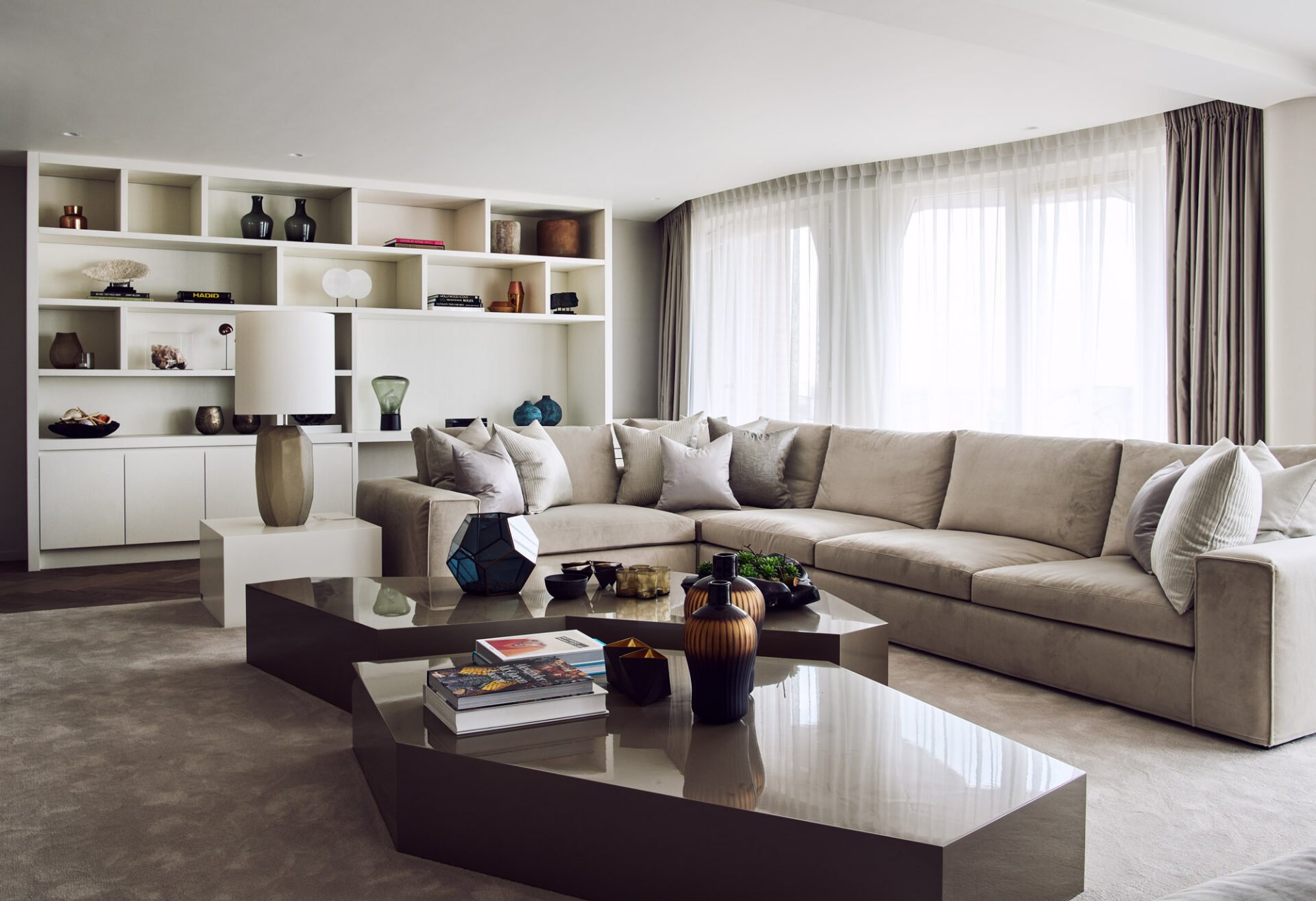interior design apartment living room beige
